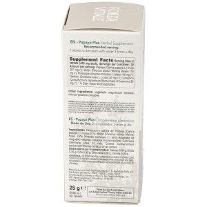 Papaya Plus 25Gr.Comprimidos