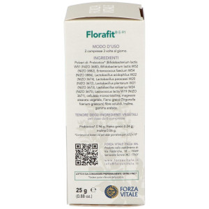 Florafit Probiotico 25Gr.Comprimidos