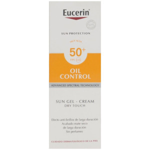 Eucerin Sun Gel Creme Oil Control Dry Touch Spf50+ 50Ml