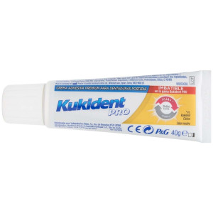 Kukident Proplus Adhesivo Para Prótesis Dentales Doble Acción 40G