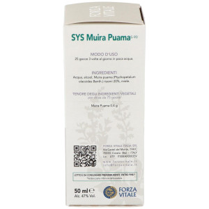 Sys.Muira Puama 50Ml.