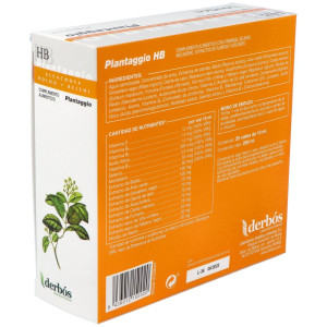 Derbos Plantaggio Hb 20 Ampollas