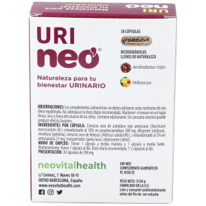 Uri Neo 30 Capsulas Neovital