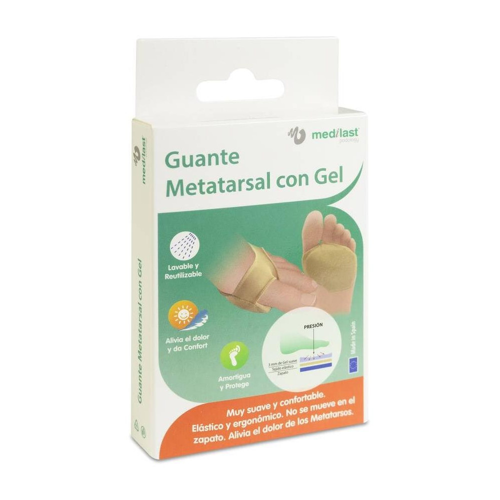Medilast Guante Metatarsal Grande, 2 Uds