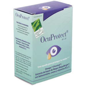 100% Natural Ocuprotect 30 Cápsulas +30 Cápsulas