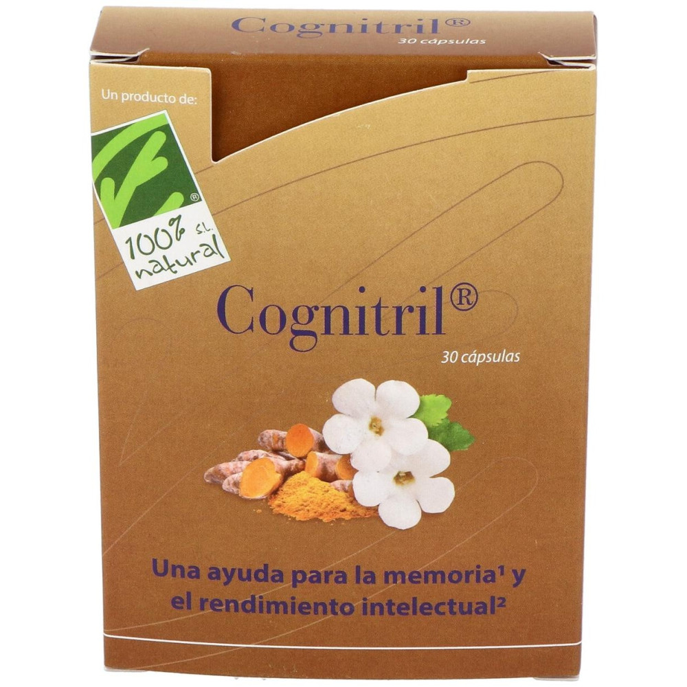 100% Natural Cognitril 30 Cápsulas