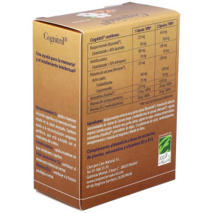 100% Natural Cognitril 60 Cápsulas