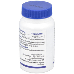 100% Natural Selenio 90 Cápsulas