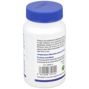 100% Natural Selenio 90 Cápsulas