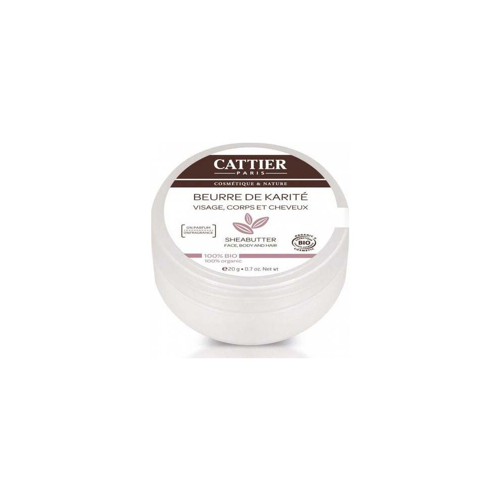 Cattier Manteca De Karité 20G