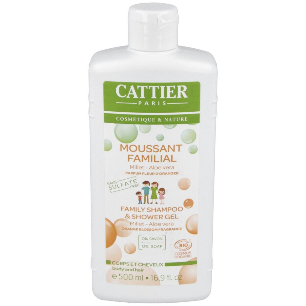 Gel De Ducha Y Champu Familiar Sin Sulfatos 500Ml.