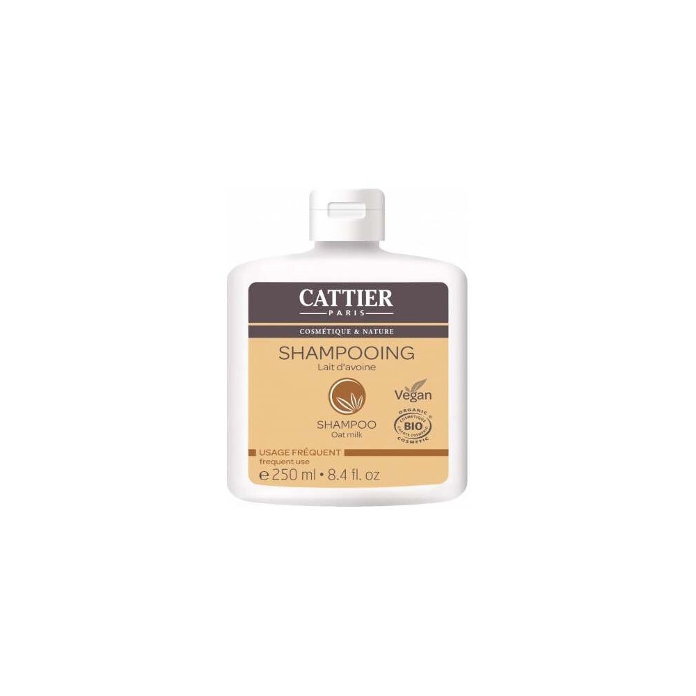 Cattier Champú Uso Frecuente Leche Avena 250Ml