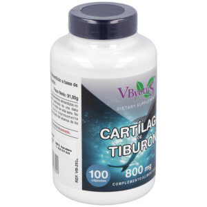 Cartilago De Tiburon 800Mg. 100Cap.