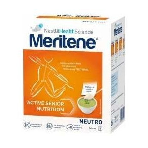 Meritene Fuerza Y Vitalidad Neutro Al Plato Sobres, 7 Sobres