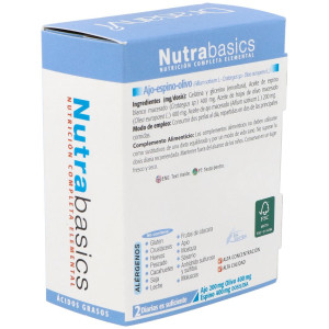 Nutrabasics Ajo-Espino-Olivo 60Perlas
