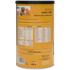 Siken® Diet Control De Peso Bebida De Cacao Con Fibra 400G