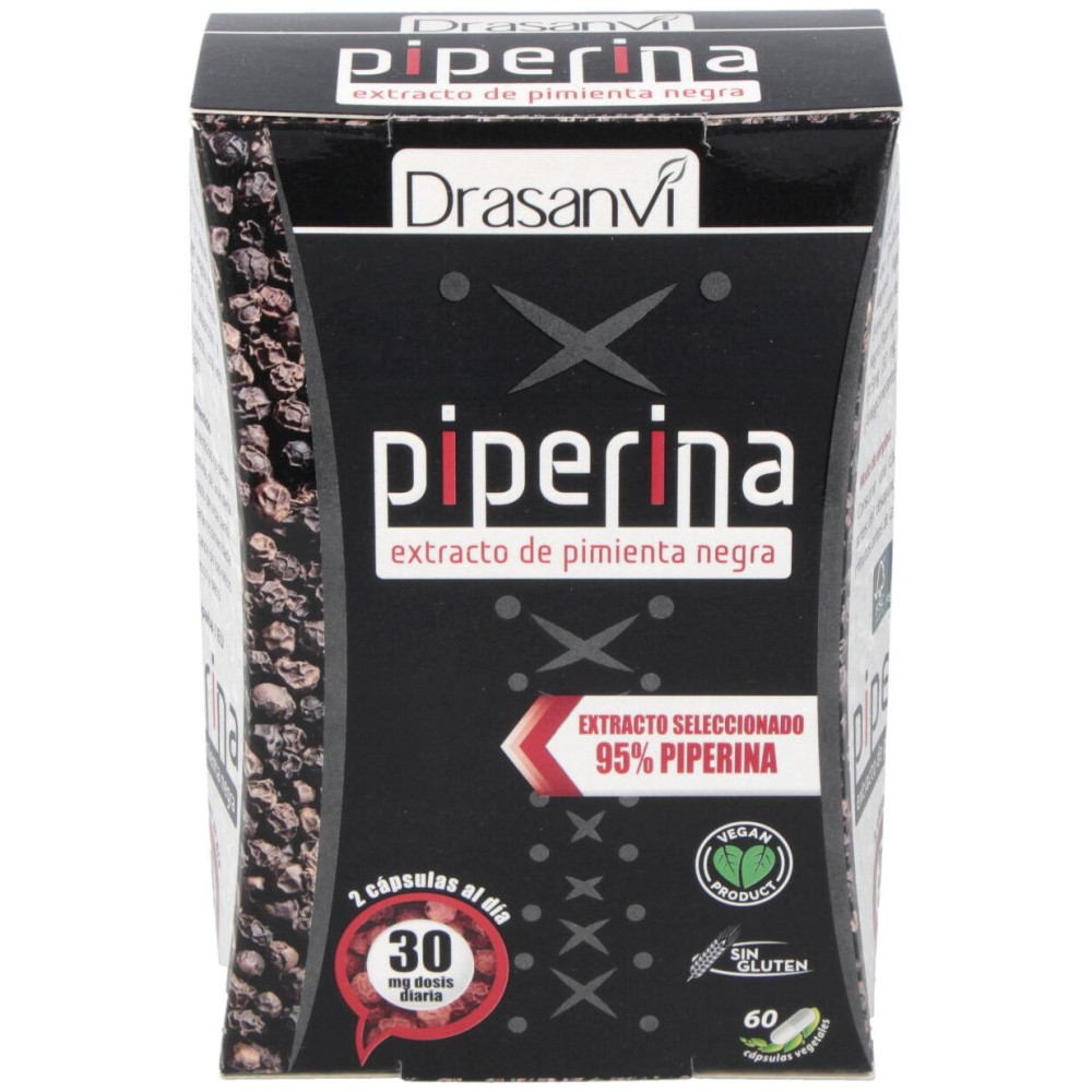Drasanvi Piperina Extracto 95% 60Cáps