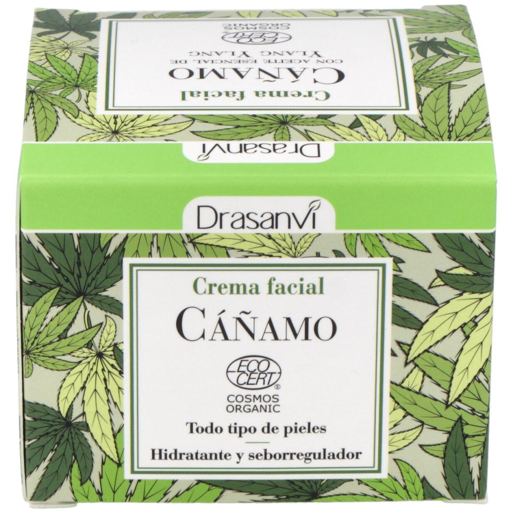 Crema Facial Cañamo 50Ml. Ecocert Bio