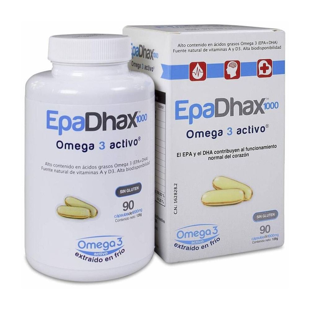 Epadhax Omega 3 Activo 1 Gr 90 Capsulas