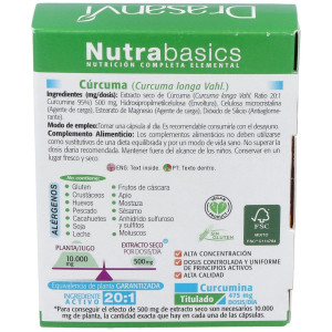 Drasanvi Curcuma Nutrabasicos 24 Capsulas