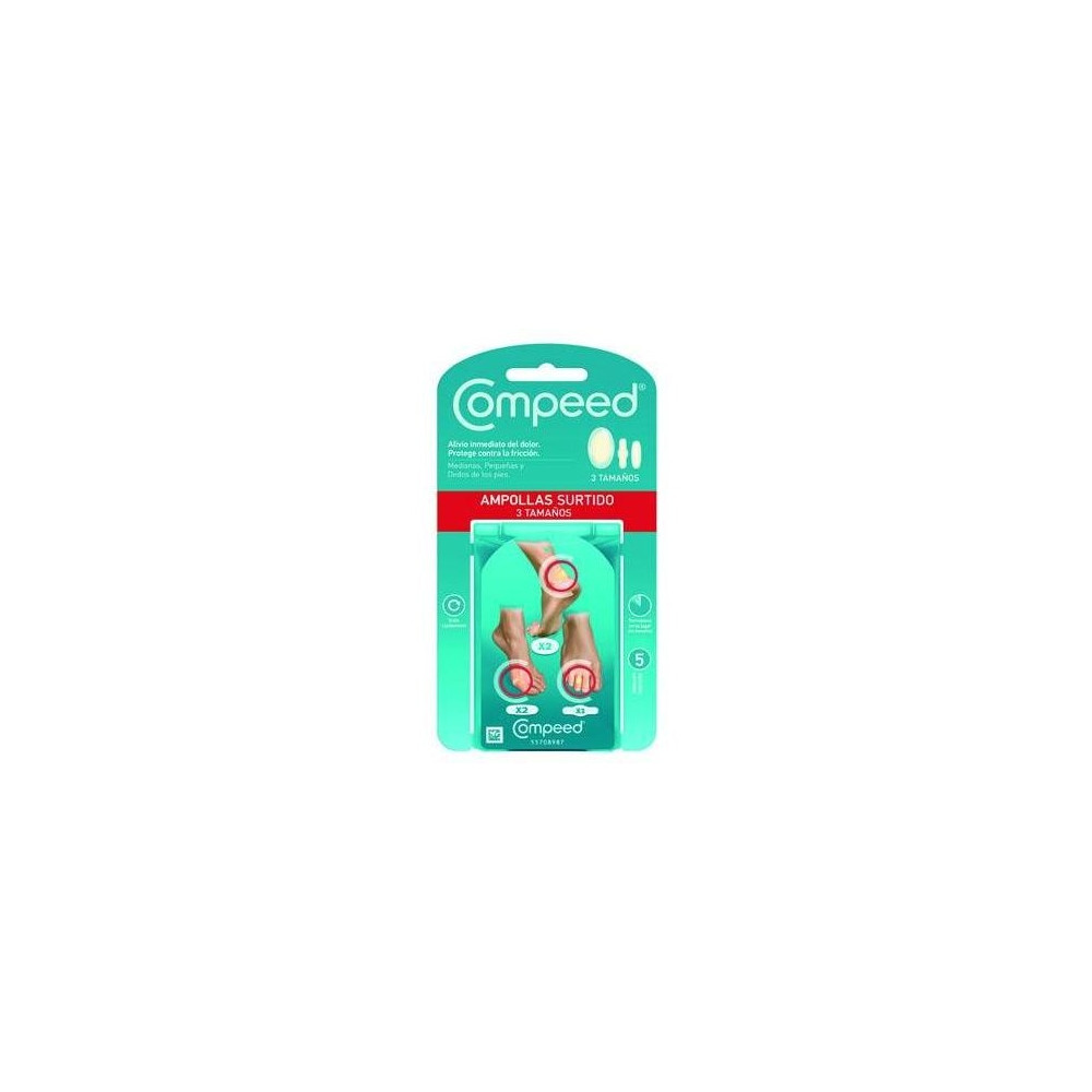 Compeed Ampollas Hidrocoloide Surtido, 5 Uds