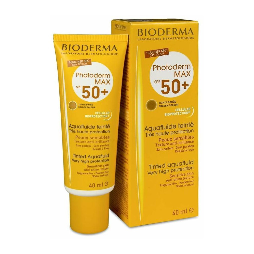 Bioderma Photoderm Max Aquafluide Spf 50+ Dorado, 40 Ml