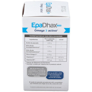 Epadhax Omega 3 Activo 1 Gr 90 Capsulas