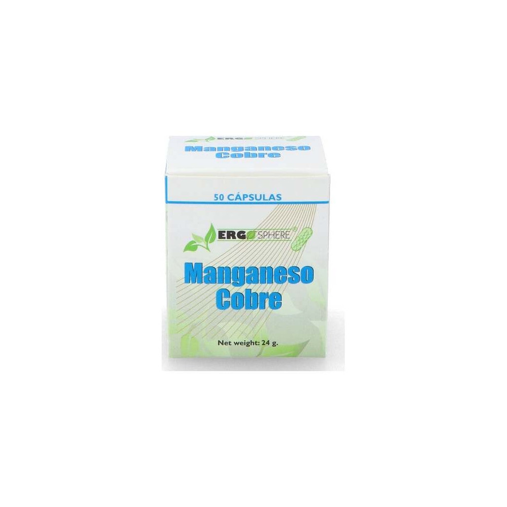 Ergonat Galenic Manganeso Cobre Ergosphere 50Caps