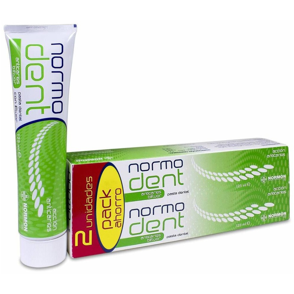 Normodent Anticaries Pack Pasta Dental 2 X 125Ml