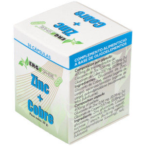 Ergonat Galenic Zinc Cobre Ergosphere 50Caps
