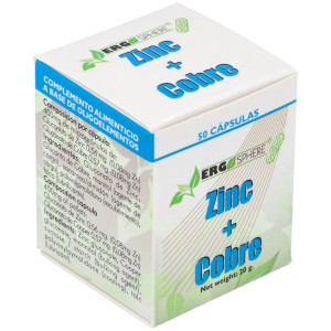 Ergonat Galenic Zinc Cobre Ergosphere 50Caps