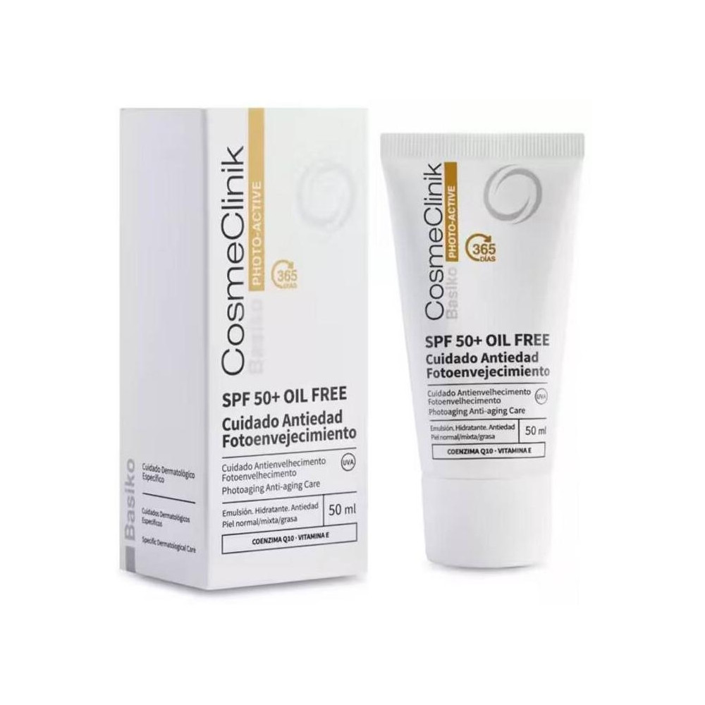 Basiko Emulsión Protectora Spf 50+ Oil Free, 50 Ml