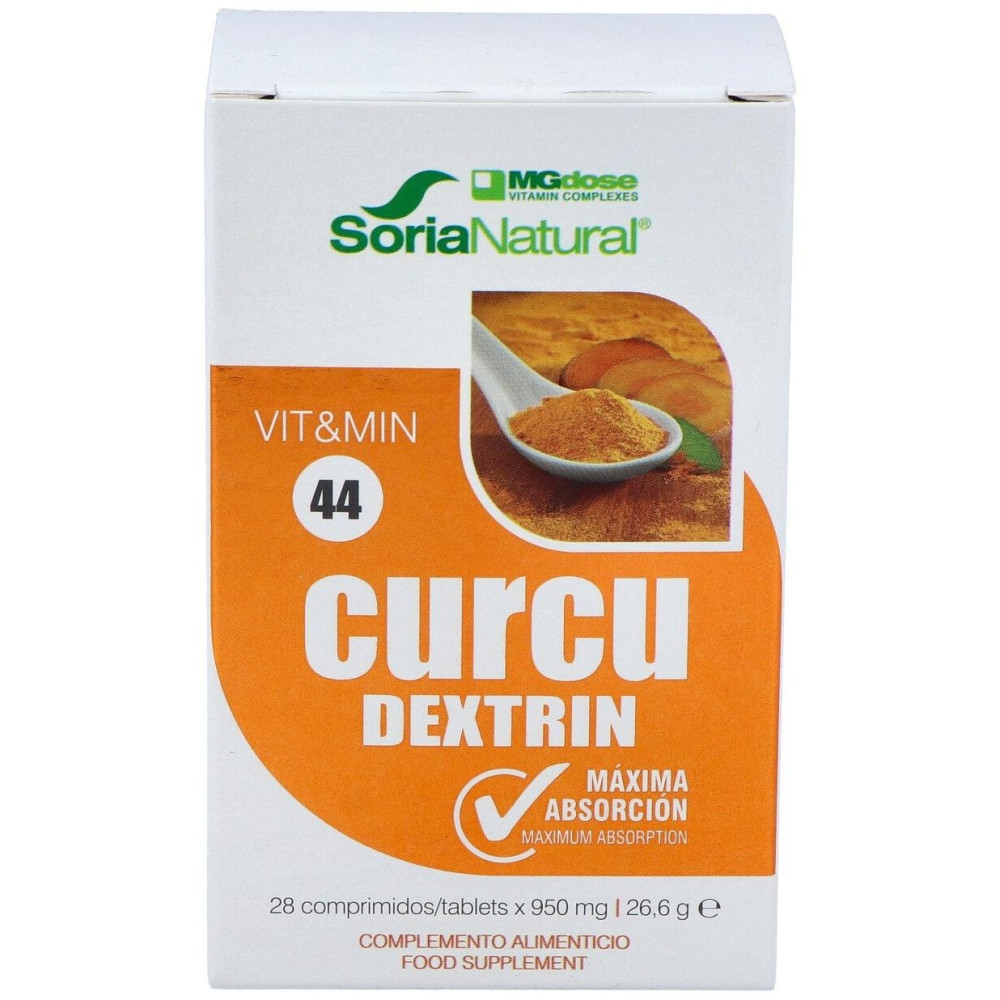 Soria Natural Vit Y Min 44 Curcu Dextrin Mgdose 28 Comp.