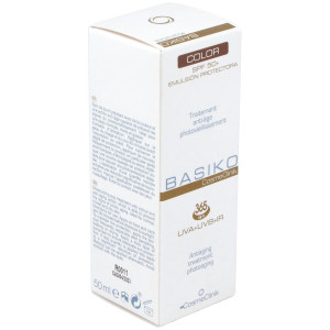Basiko Emulsión Protectora Spf 50+ Color, 50 Ml
