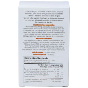 Soria Natural Vit Y Min 44 Curcu Dextrin Mgdose 28 Comp.