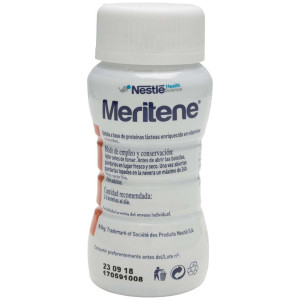 Meritene Drink Vainilla Botella 125 Ml, 4 Uds