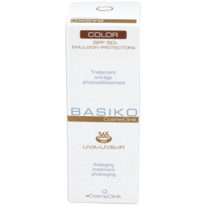 Basiko Emulsión Protectora Spf 50+ Color, 50 Ml