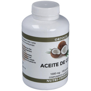 Ortocel Nutri-Therapy Aceite De Coco 1000Mg 120Perlas