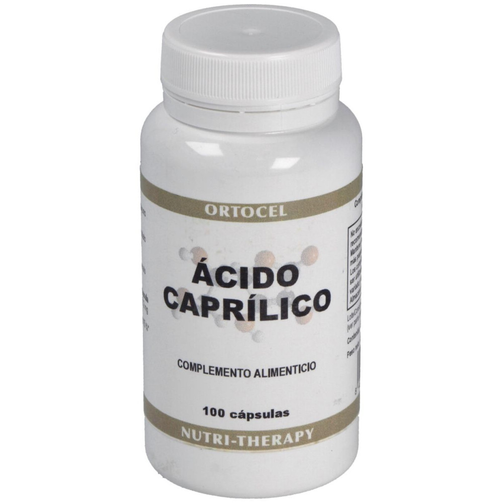Ortocel Nutri-Therapy Ácido Caprílico 600Mg 100Caps