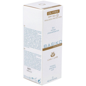Basiko Emulsión Protectora Spf 50+ Oil Free, 50 Ml