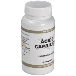 Ortocel Nutri-Therapy Ácido Caprílico 600Mg 100Caps