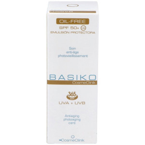 Basiko Emulsión Protectora Spf 50+ Oil Free, 50 Ml
