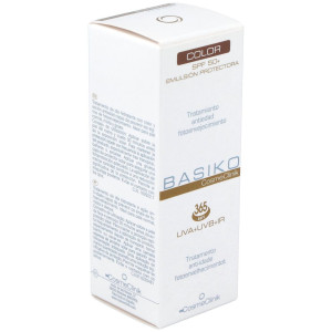 Basiko Emulsión Protectora Spf 50+ Color, 50 Ml
