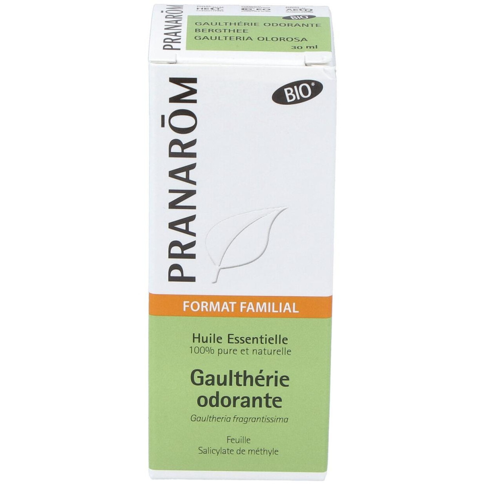 Gaulteria Olorosa Hoja Aceite Esencial Bio 30Ml.