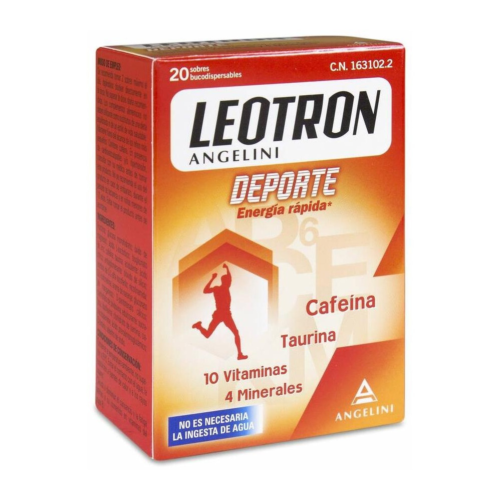 Leotron Deporte Bucodispersables 20 Sobres