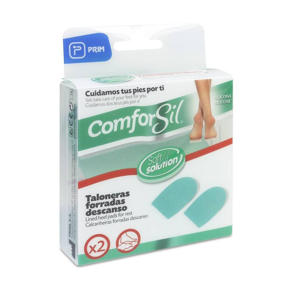 Comforsil Talonera Forrada Para Descanso Talla M, 1 Par