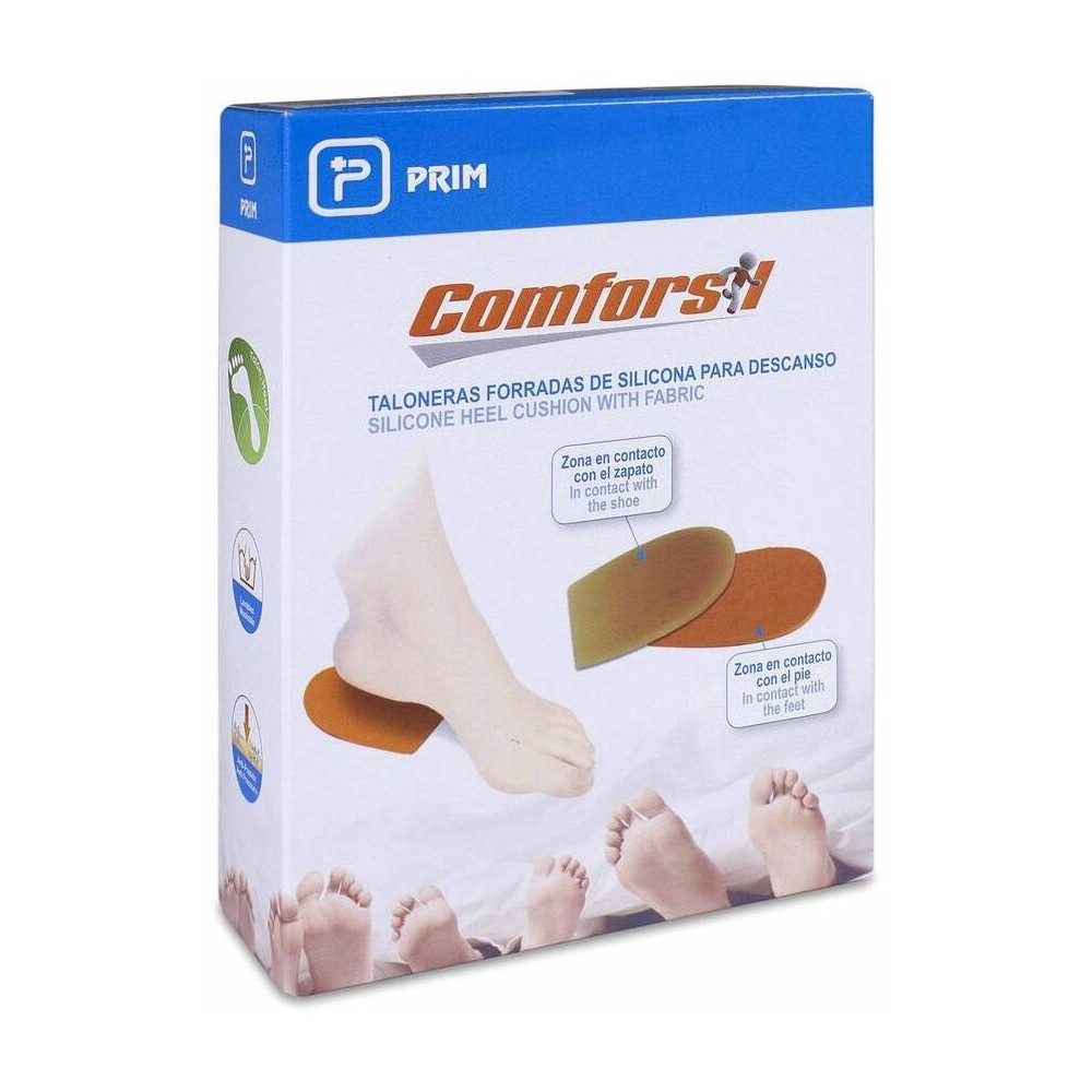 Comforsil Talonera Forrada Para Descanso Talla L, 1 Par