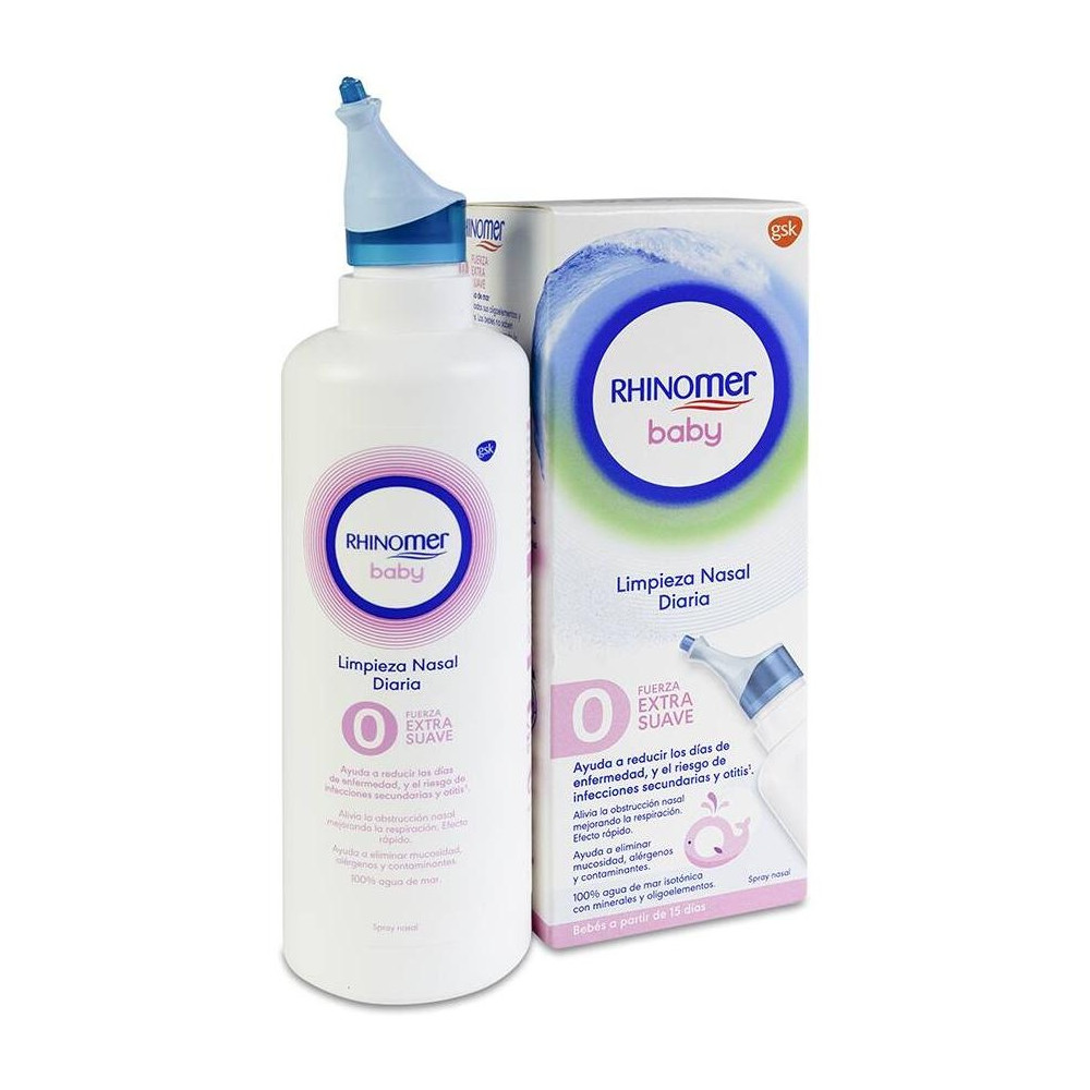 Rhinomer Baby Spray Nasal Fuerza Extra-Suave, 115 Ml