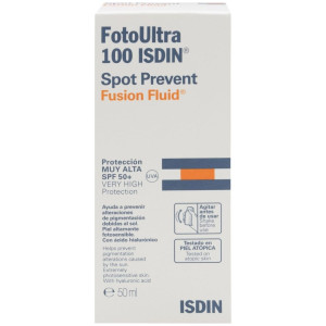 Isdin Fotoultra 100 Spot Prevent Fusion Fluid Antimanchas Spf 50+, 50 Ml