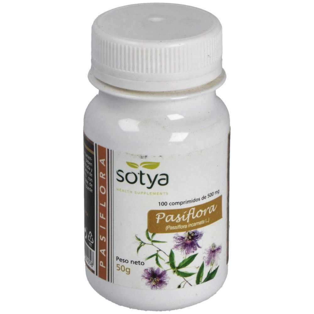 Sotya Pasiflora 500Mg 100Comp